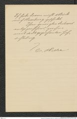 Nachlass Franz Steindachner, Brief von C. Heller an Franz Steindachner (30.04.1910), Inv.Nr. 212.07, Seite 2